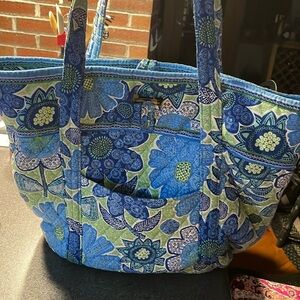 Vera Bradley Shoulder Bag Doodle Daisy patten